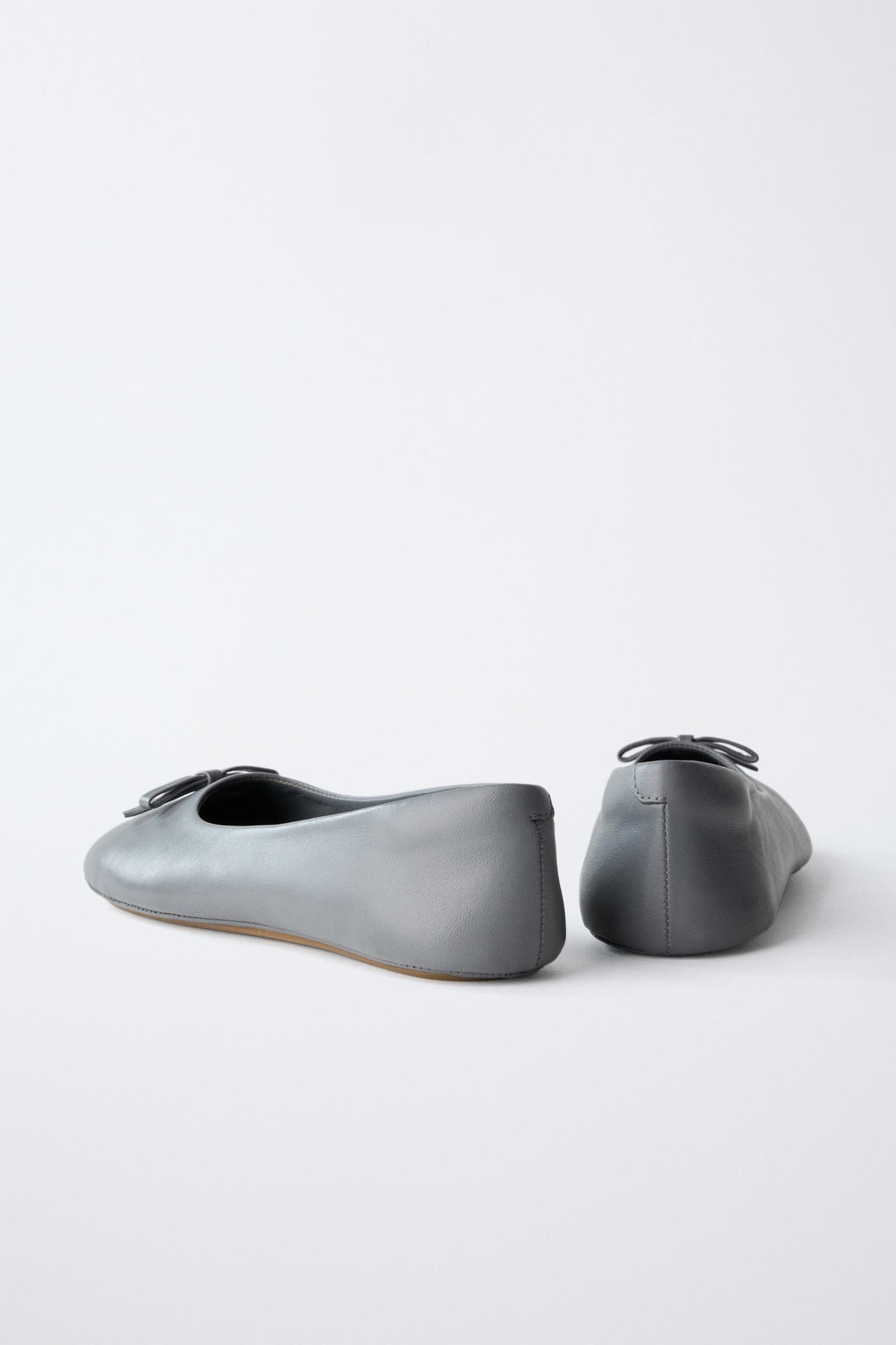 LEATHER BALLERINAS - LIMITED EDITION - Zara фото 5