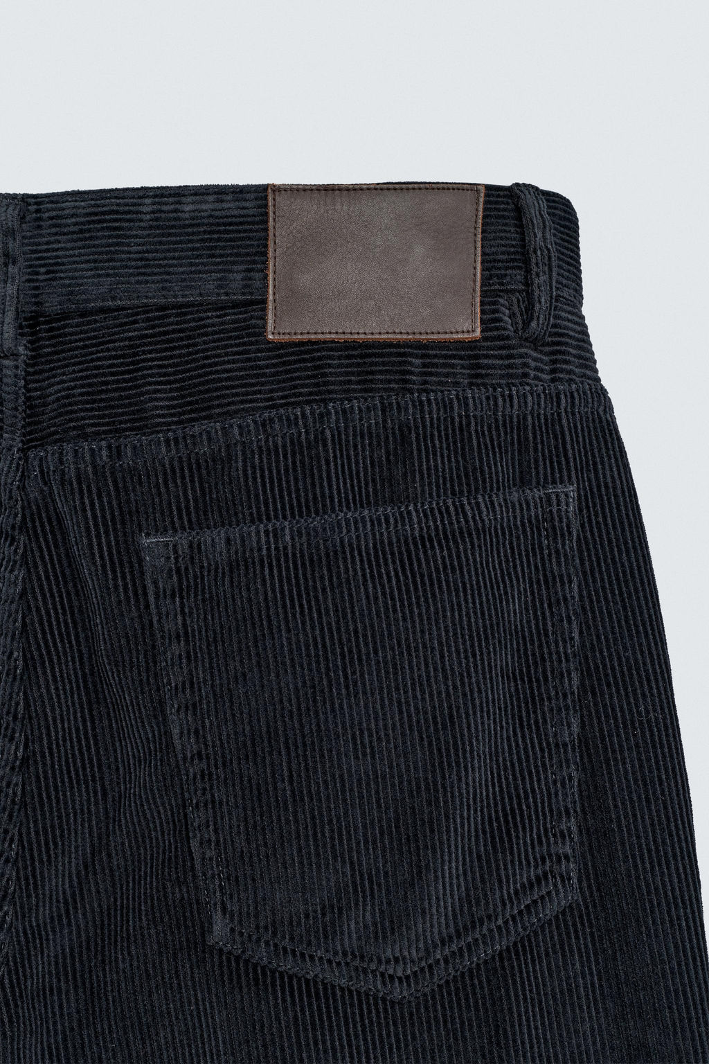 STRAIGHT-LEG CORDUROY TROUSERS - Zara фото 9