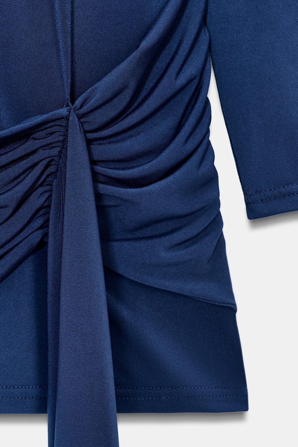 SHORT DRESS WITH SASH