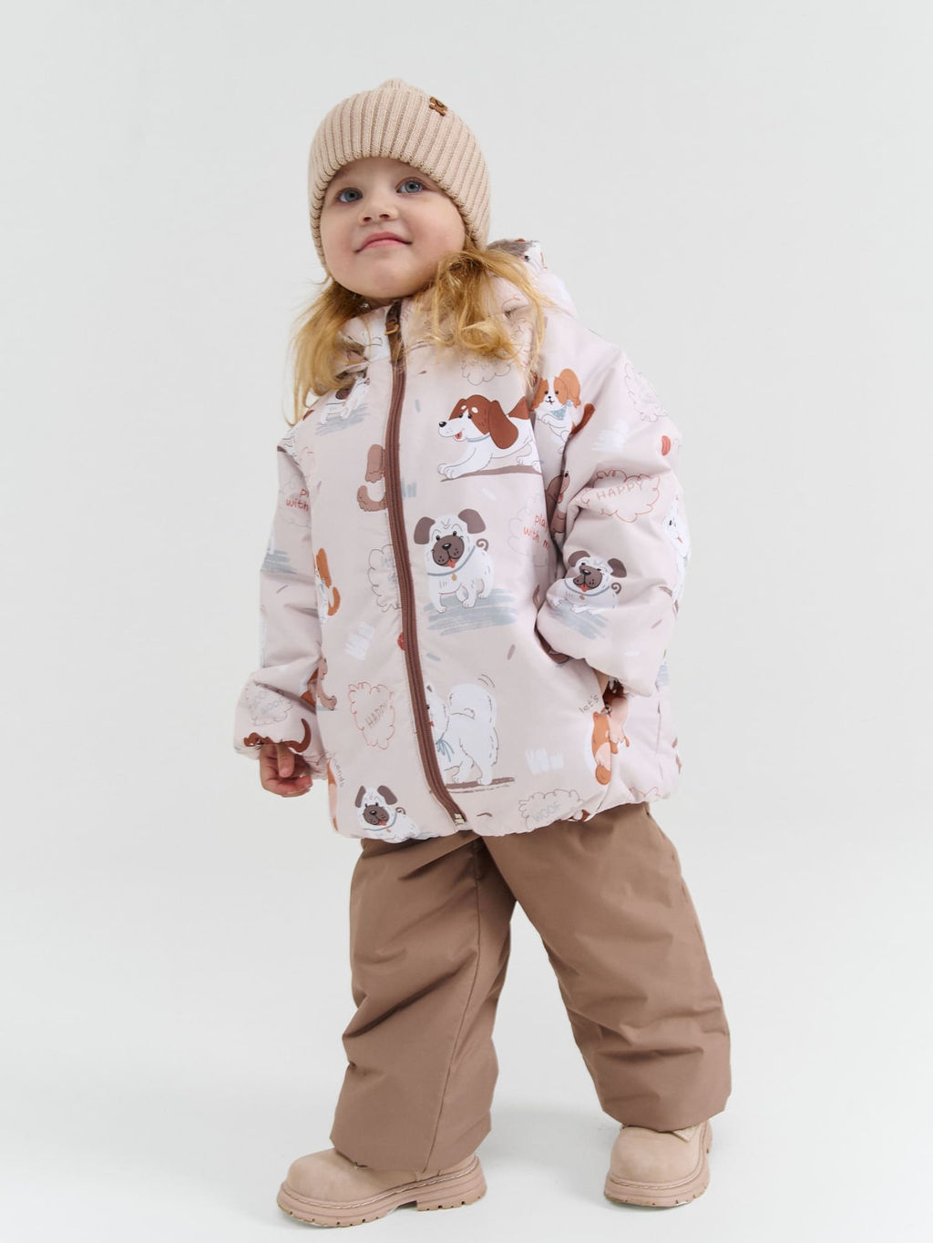 Полукомбинезон демисезонный Какао 0+ - Bungly фото 7