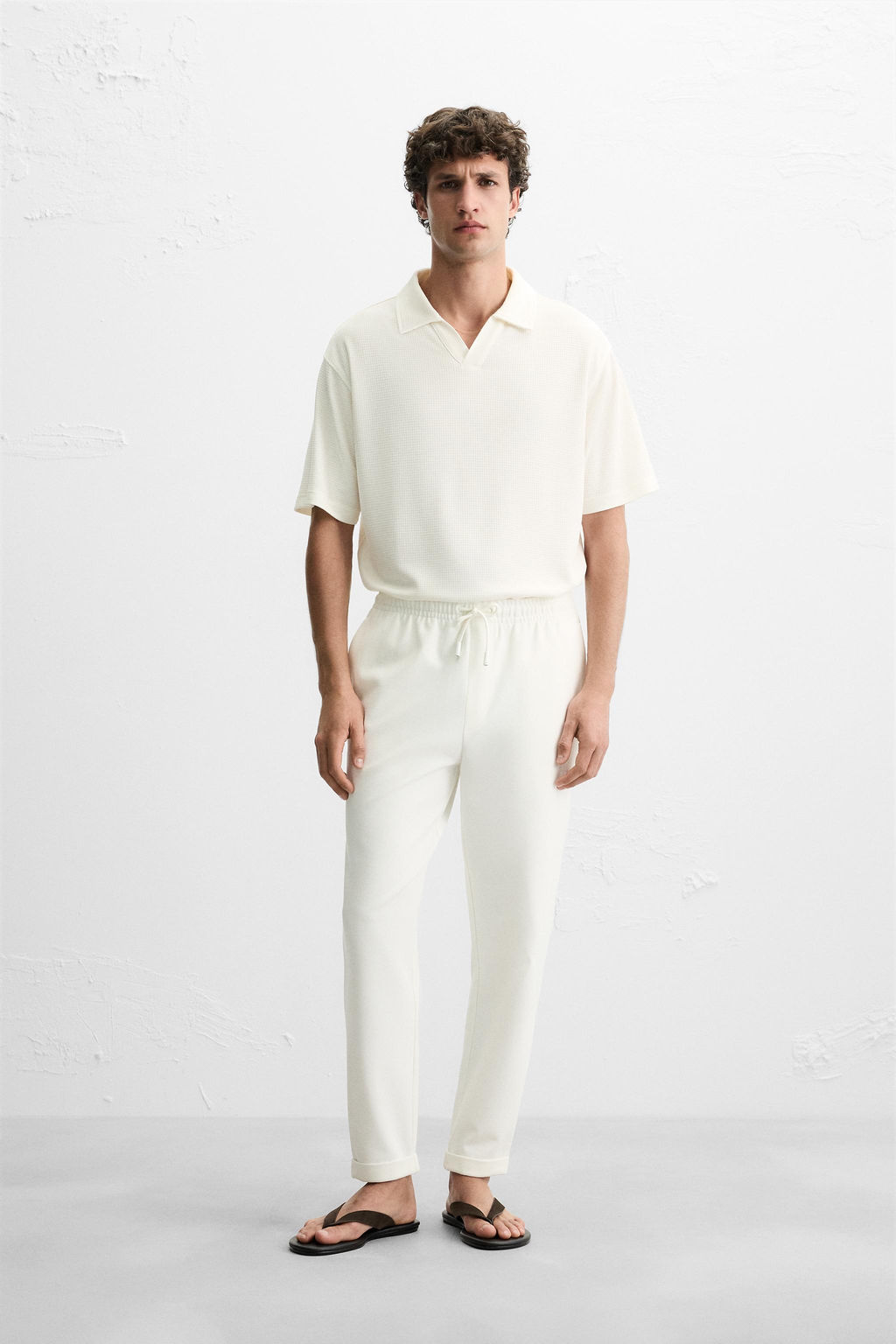 EASY CARE JOGGER WAIST TROUSERS
