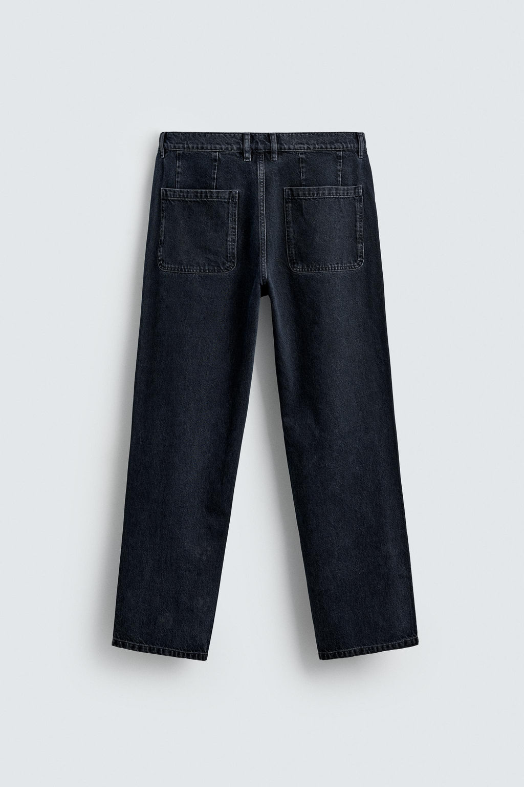 DENIM CHINO TROUSERS - Zara фото 9