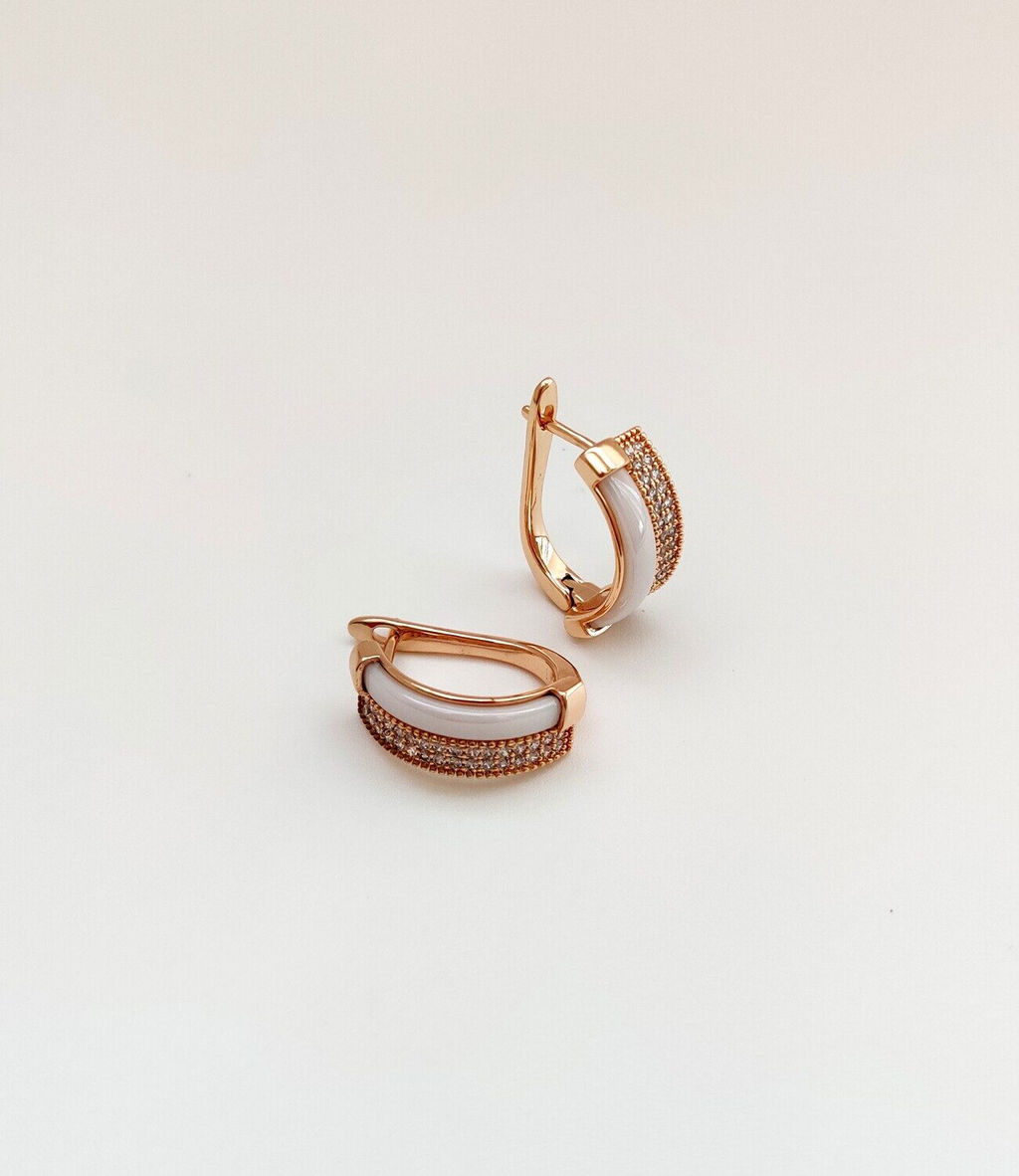 Серьги с керамикой - Vel vett фото 2