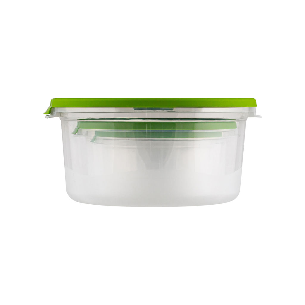 Комплект контейнеров для СВЧ "Смайл" 3шт (0,4+0,8+1,6л) круг.с клап. арт.С52203