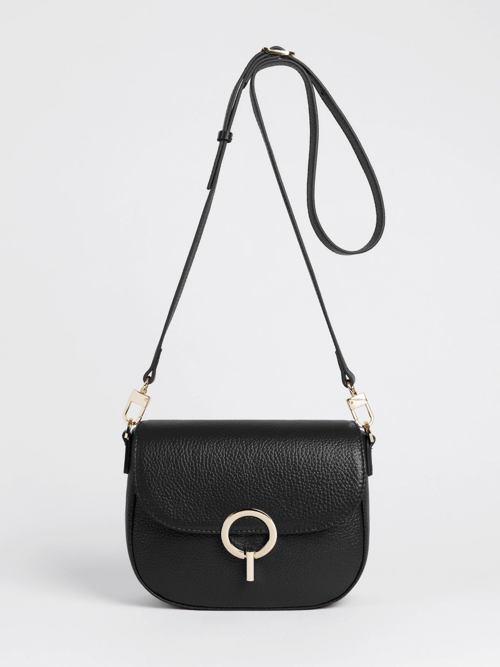 Женская кожаная сумка Richet 3292LG 376 Черный