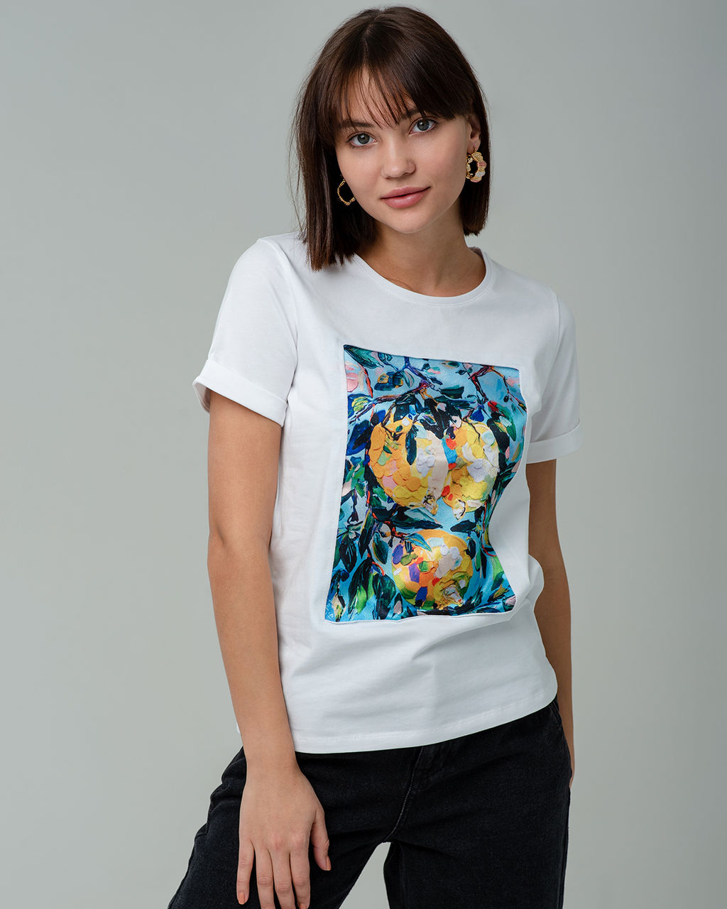 Футболка с ШЁЛКОВОЙ вставкой - Sahar art lab фото 2