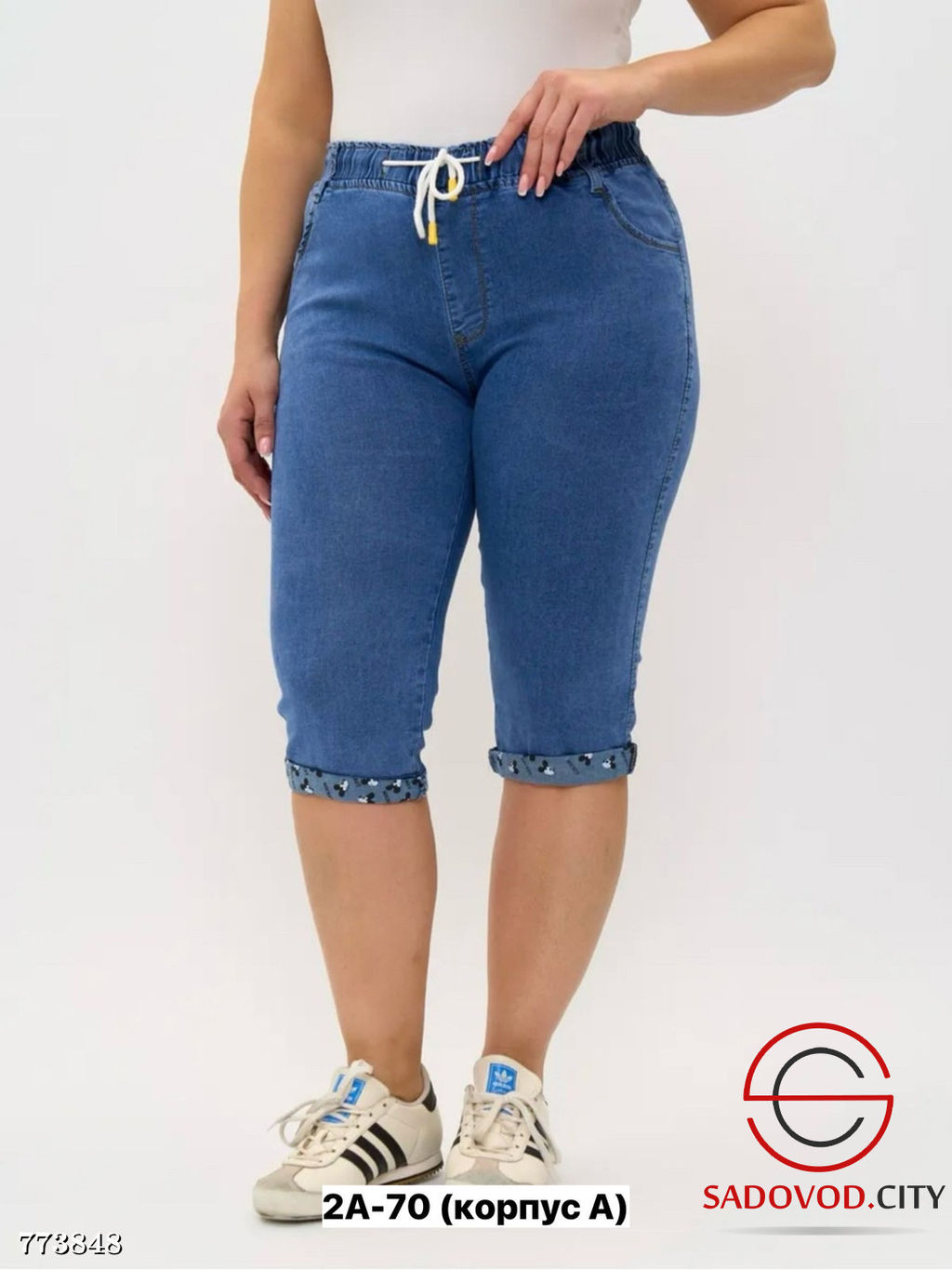 Капри джинсовые женские - Bruno фото 10