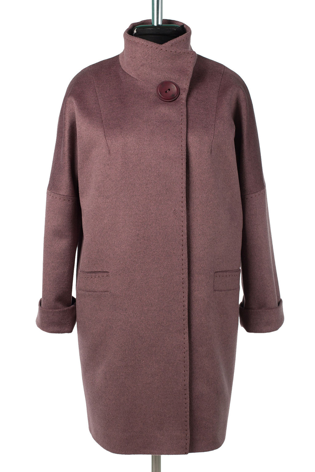 Пальто шерсть 80% женское демисезонное - El podio фото 7