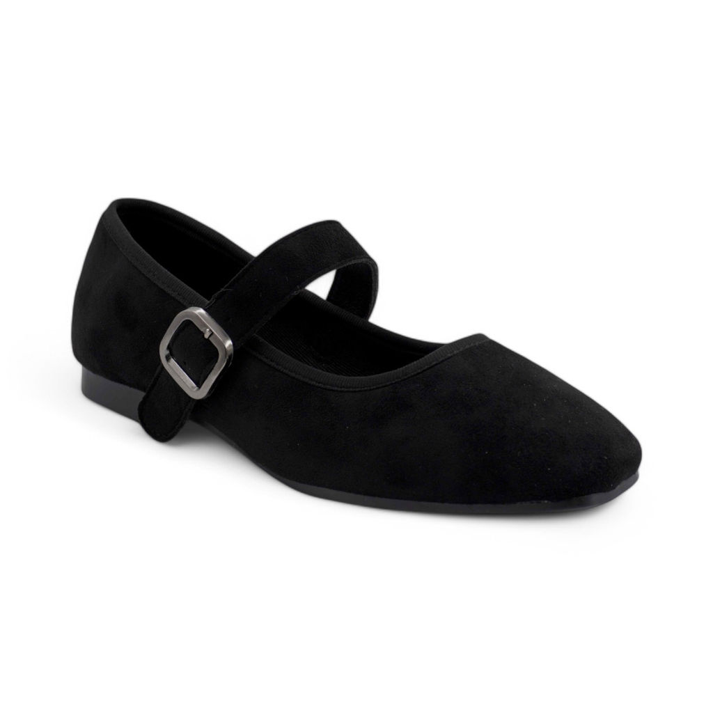 Женские балетки W2-7R черные