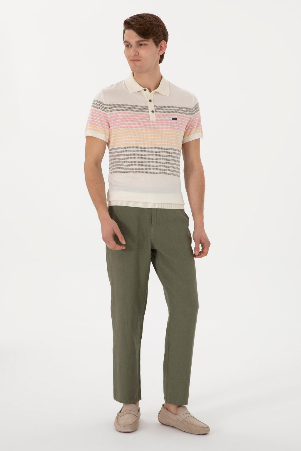 Erkek Koyu Haki Kanvas Pantolon Sepette S_rpriz _ndirim - U.s. polo assn фото 3