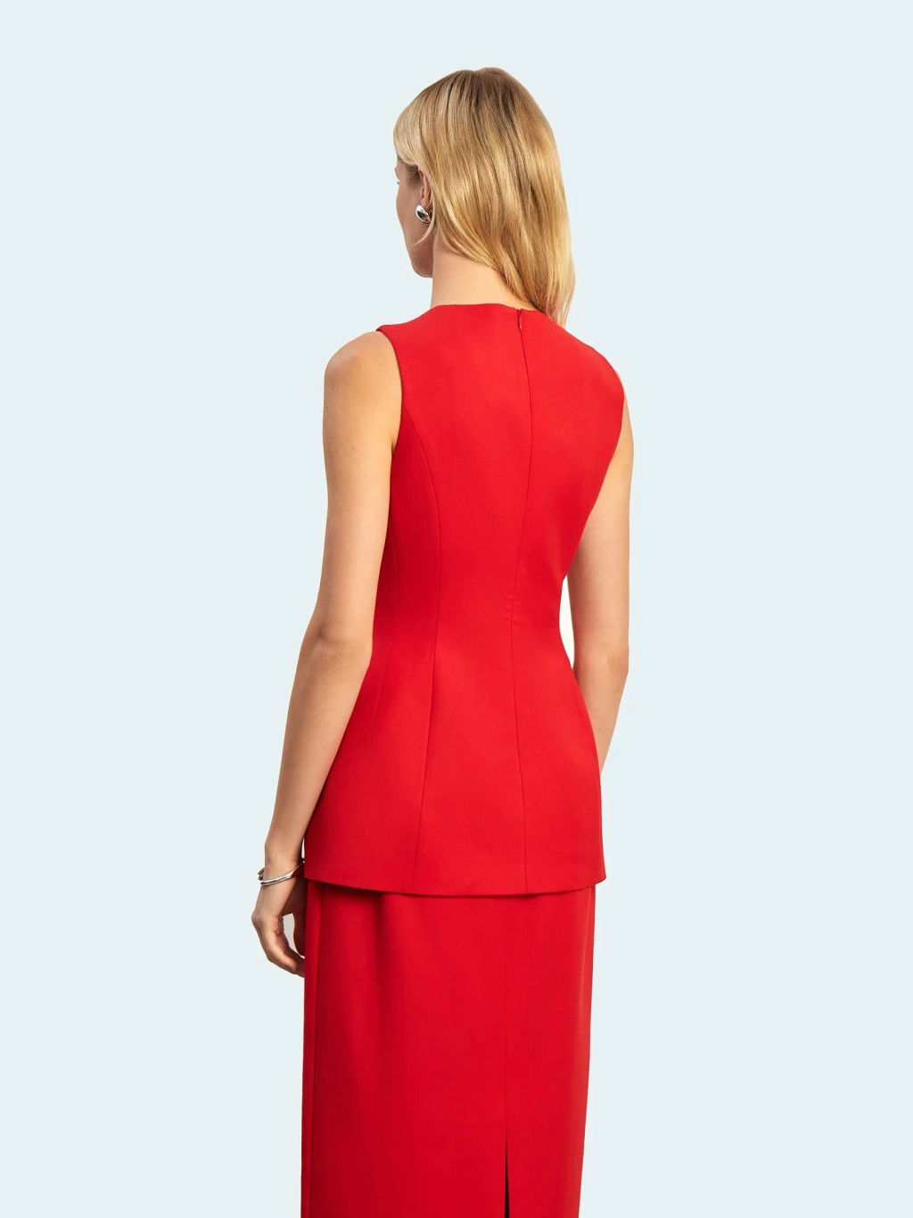 ЕМКА / Топ из костюмной ткани - Emka фото 4