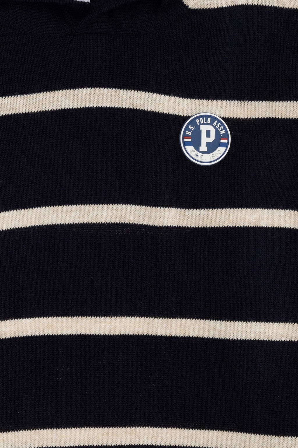 U. S. Polo Assn / Темно-синий трикотажный свитер с круглым вырезом для мальчика - U.s. polo assn фото 6