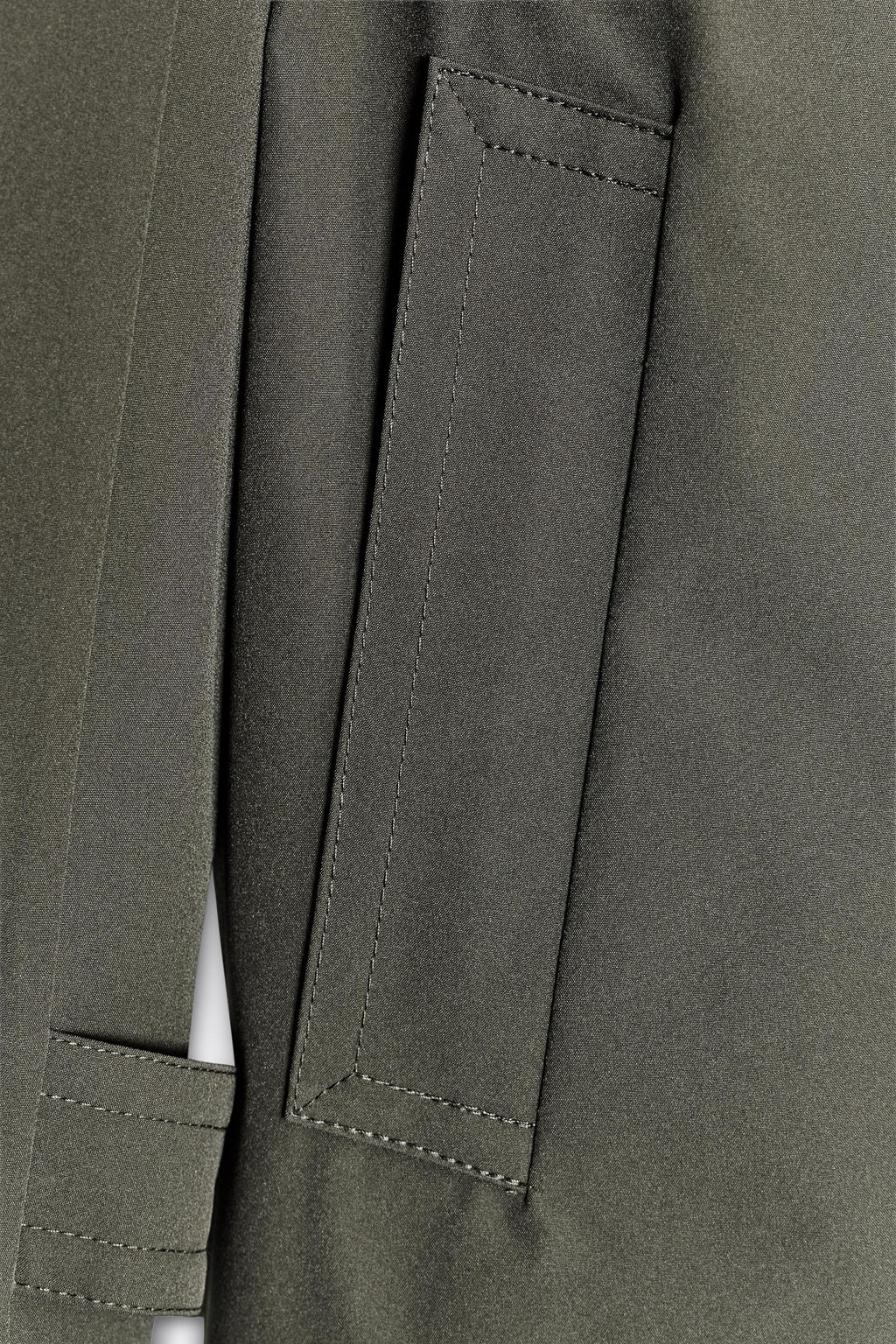 DOUBLE-BREASTED WATER REPELLENT WINDPROOF TRENCH COAT - Zara фото 11