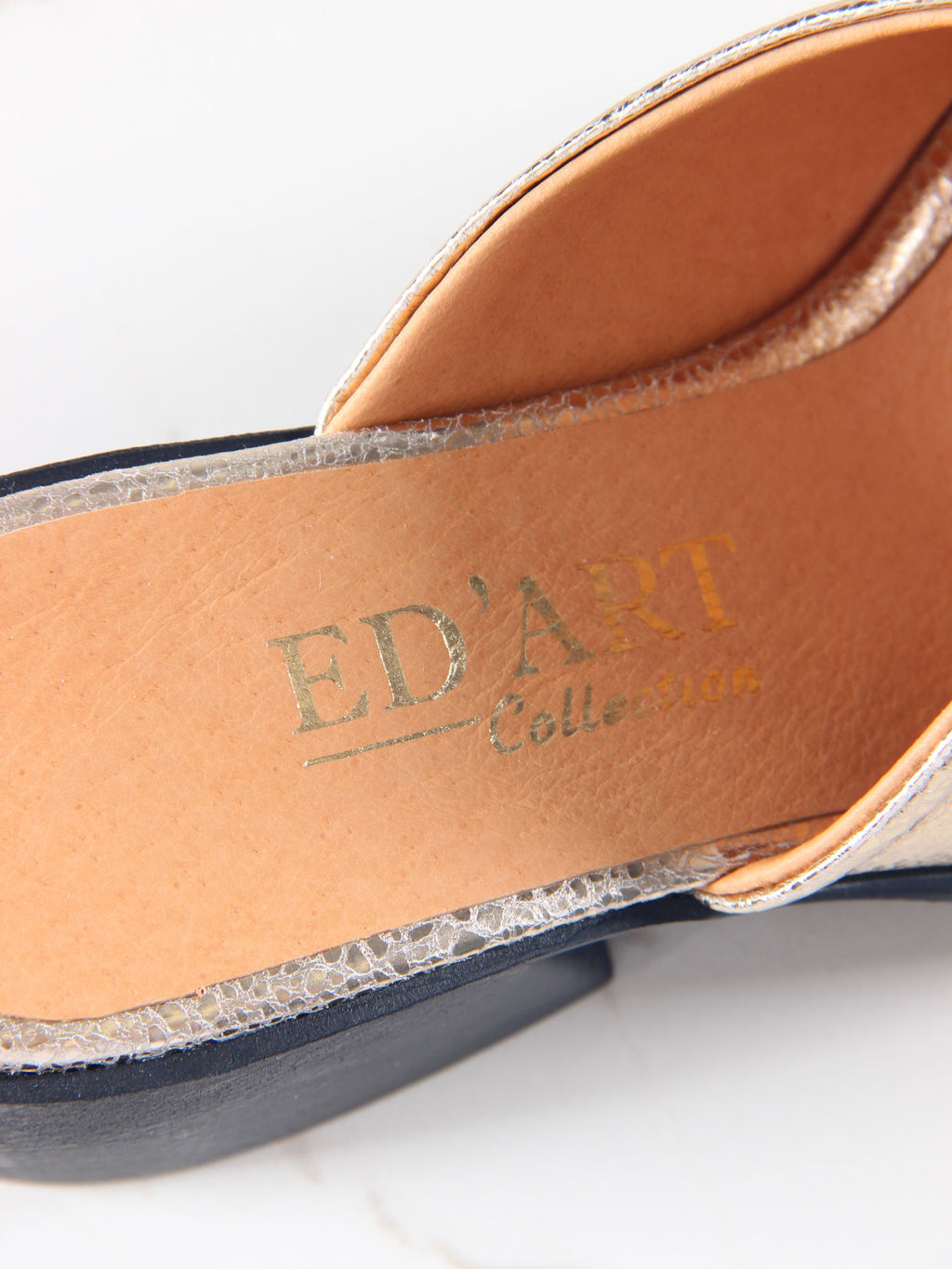 БОСОНОЖКИ EDART 4012.23663BL. ЗОЛОТО