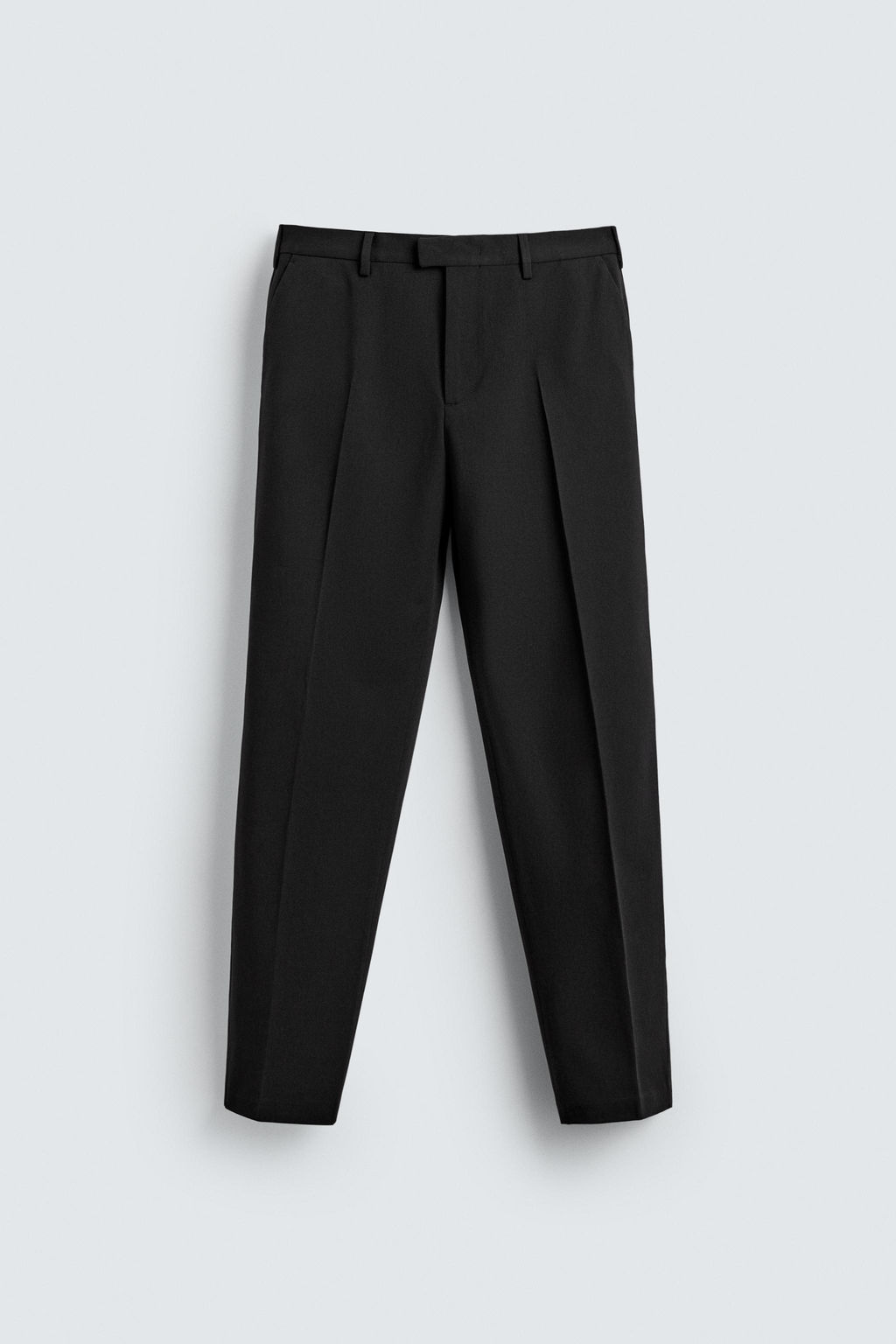 PANTAL?N REGULAR FIT BANDAS SMOKING / Negro - Zara фото 5