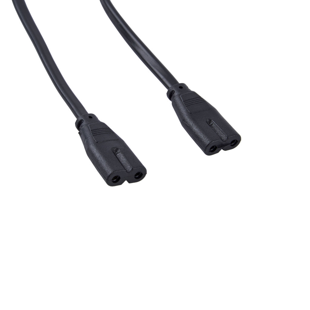 UCX-Q851 LL/050 BLACK Провод для соединения линейных светильников ULI-Q151 и ULI-Q951, 50см, 2 контакта. Черный. ТМ Volpe