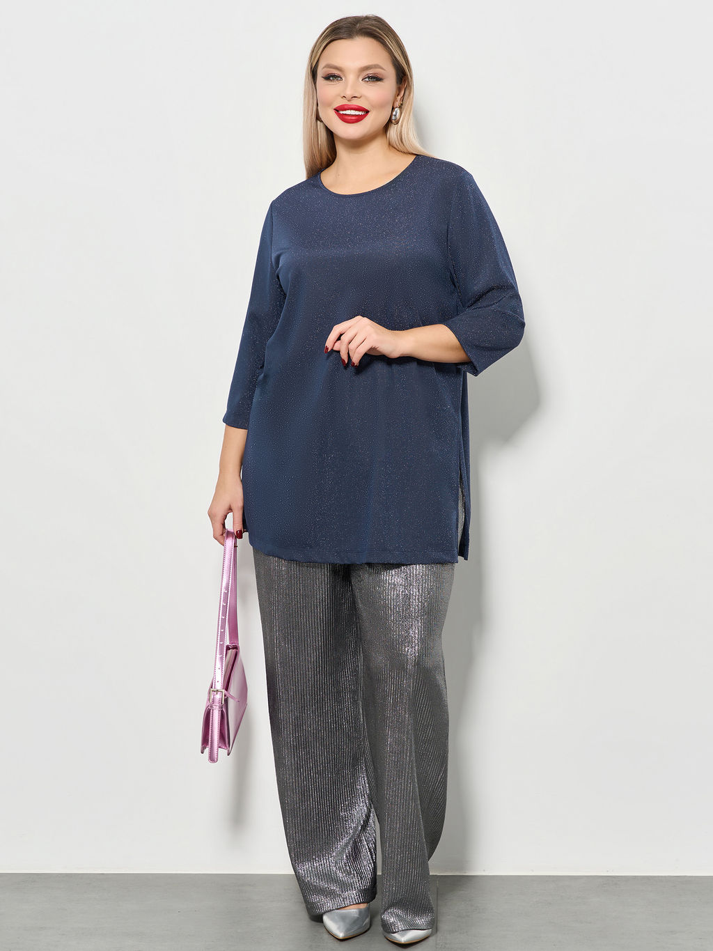 Джемпер 0042-11 сапфирово-синий