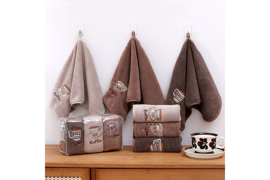 Набор полотенец микрофибра 2802042 в сумочке МР+МР+МР - Наталья-текстиль фото 3