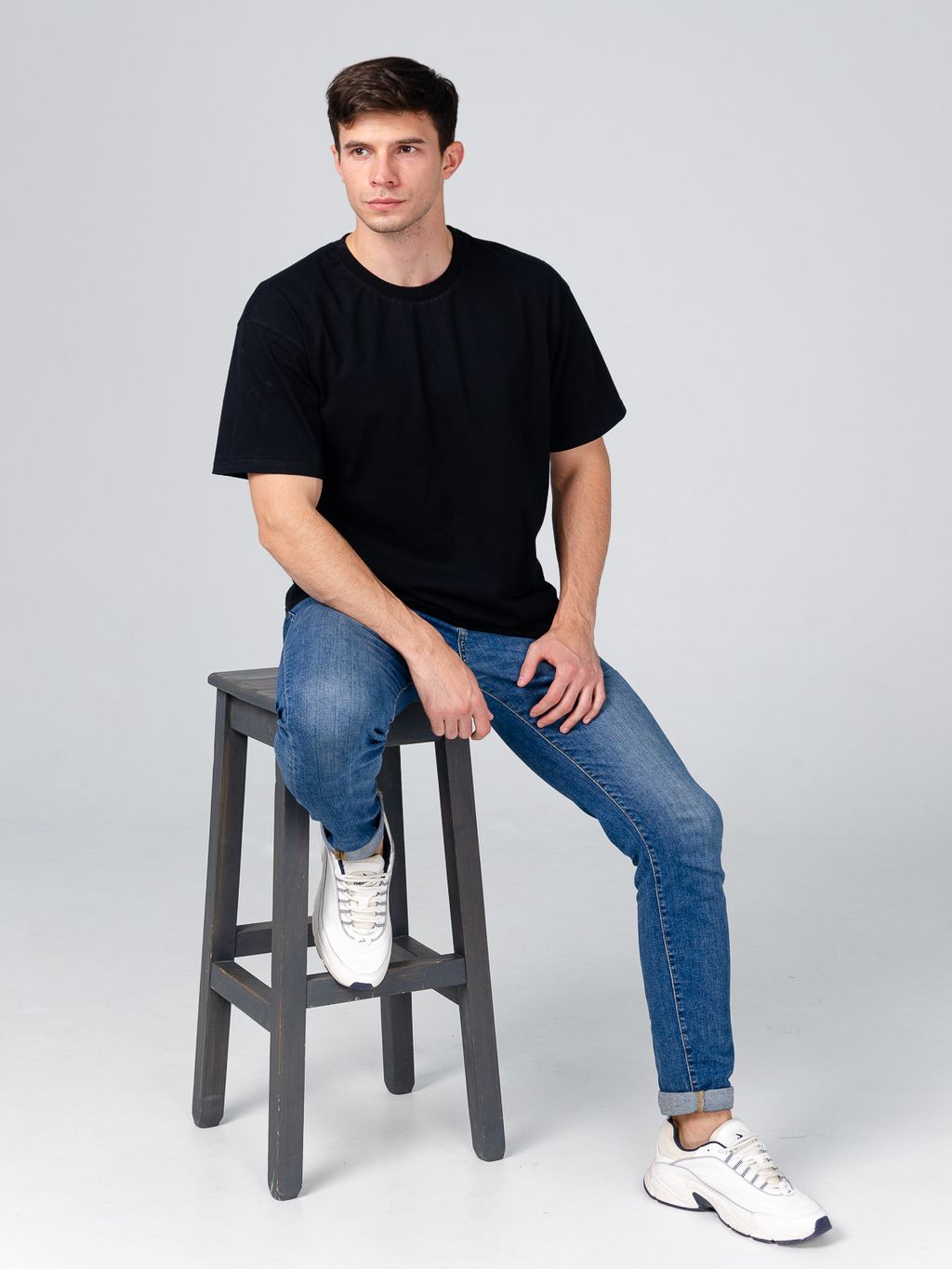 Футболка оверсайз (цвета в ассортименте) - Lena basco фото 11