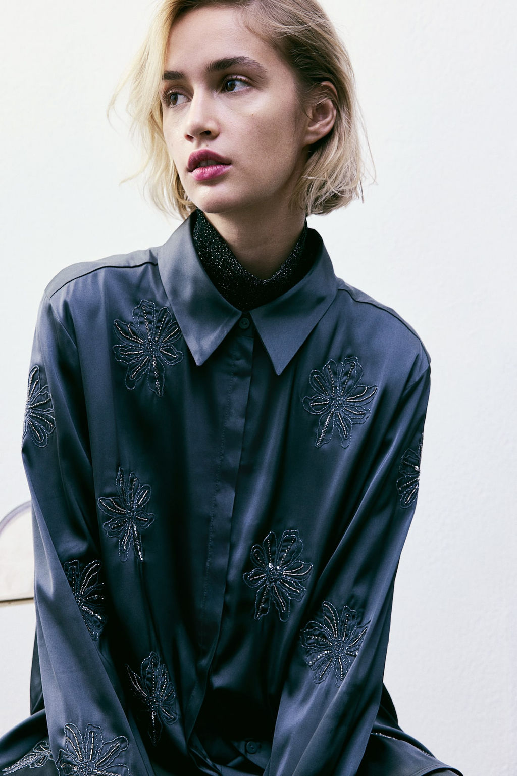 Camisa bordada - H&m фото 3