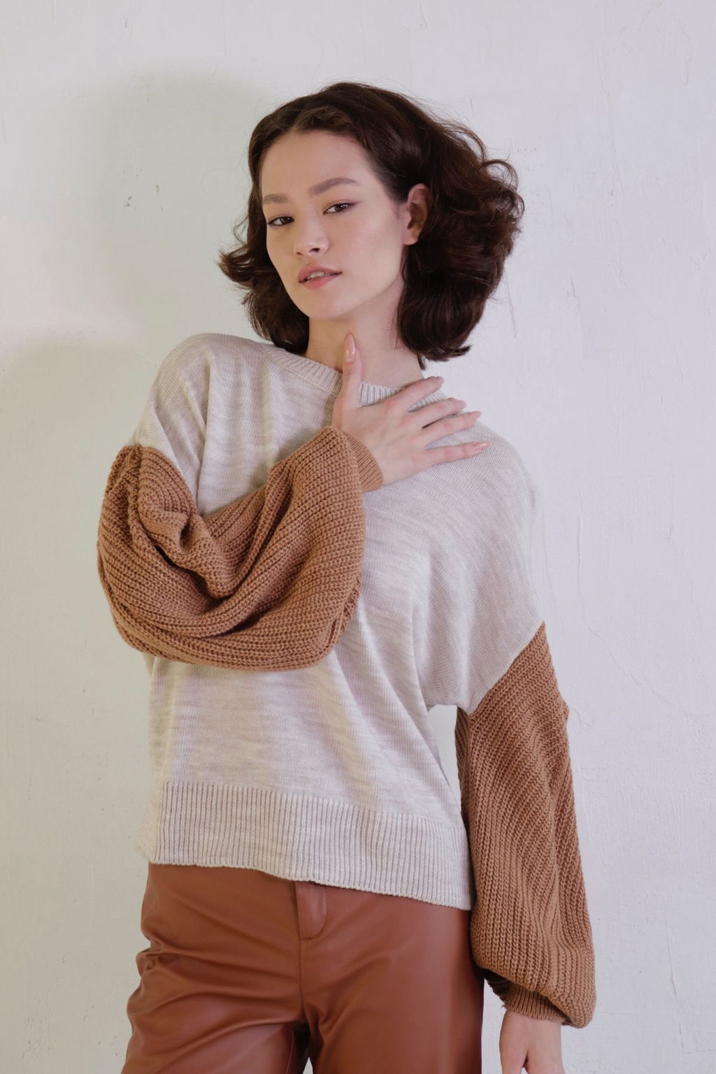 10494 Джемпер с объёмными рукавами - Martichelli фото 3