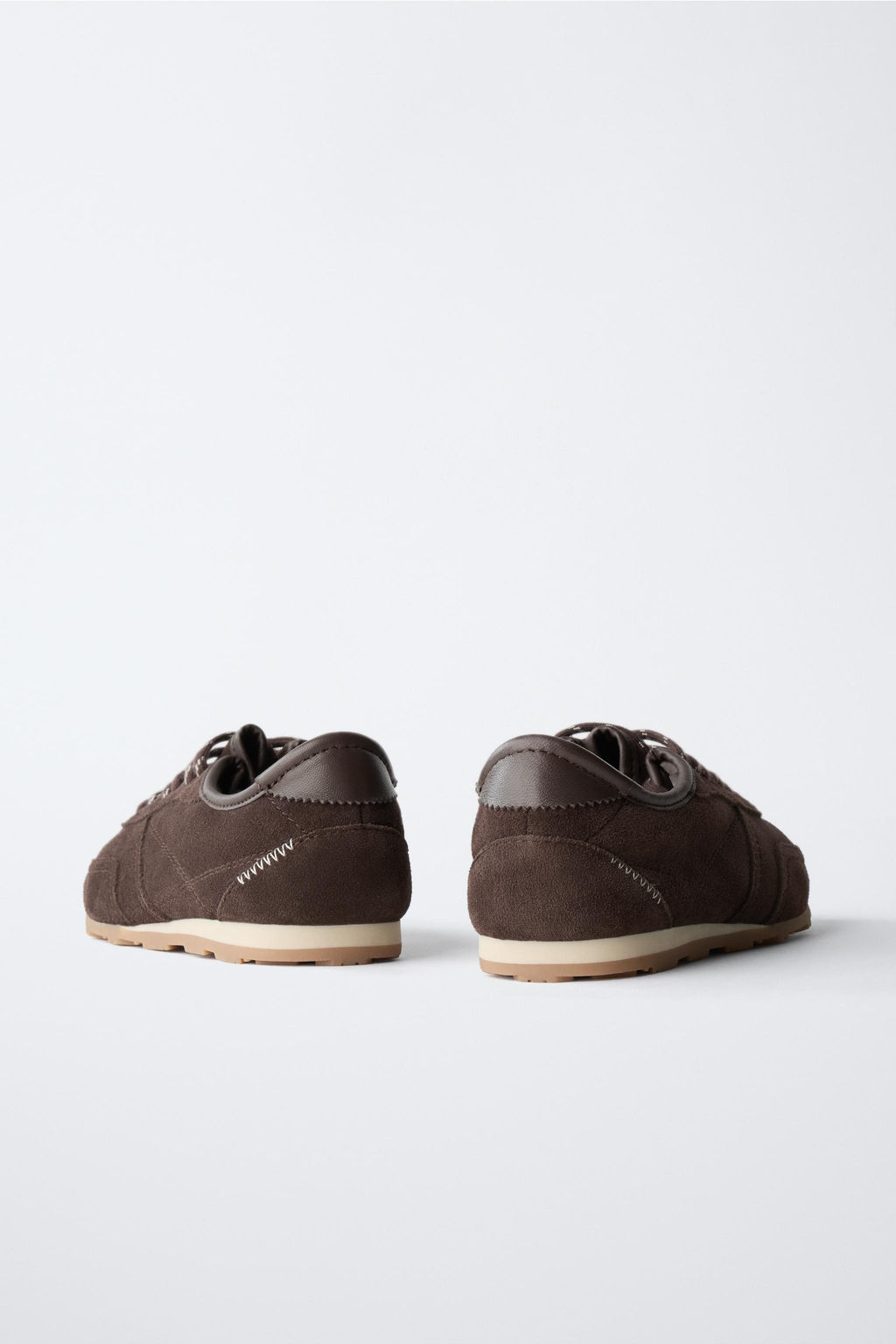 LEATHER TRAINERS - Zara фото 6