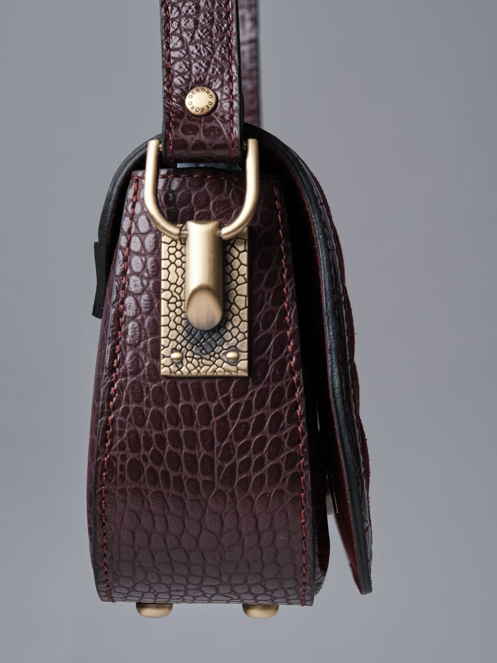 Сумка замшевая на плечо Deboro 30791 крок