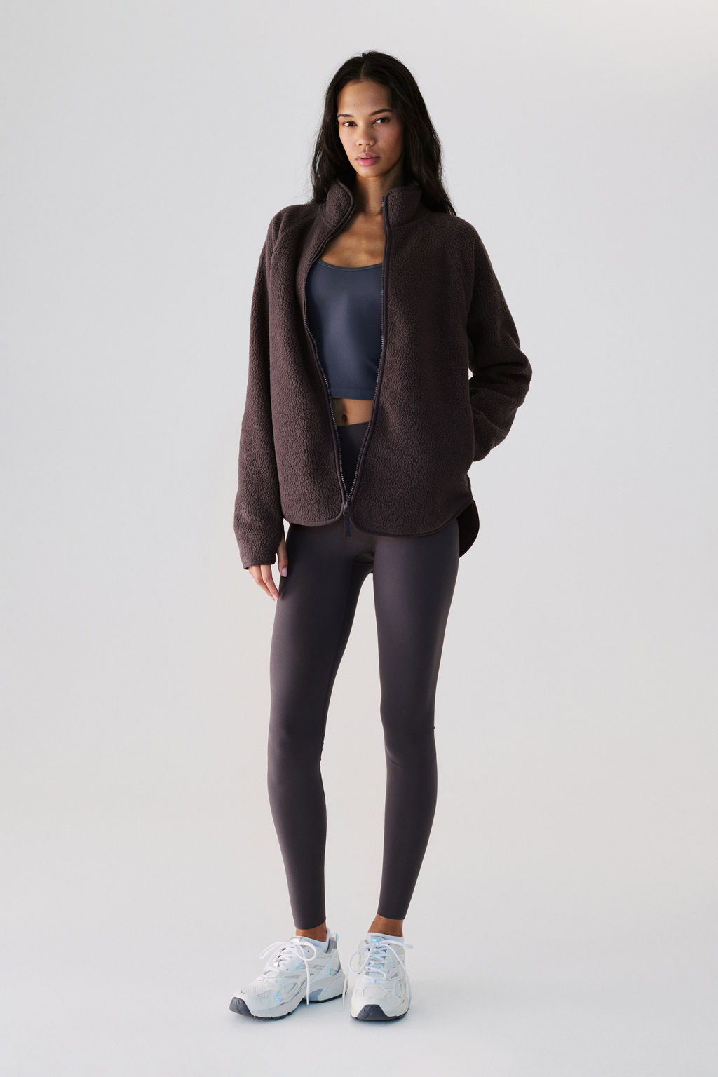 Chaqueta de deporte en borreguito - H&m фото 4