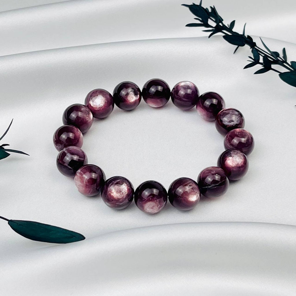 Браслет из Лепидолита 19 см