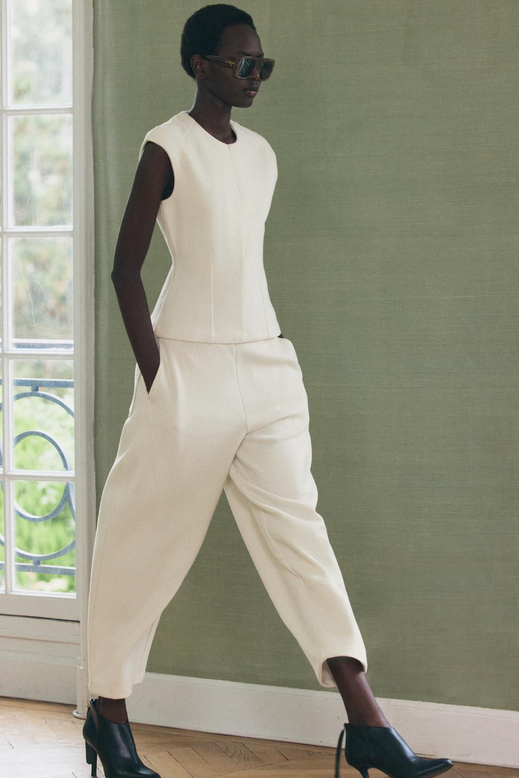 CARROT FIT TROUSERS - Zara фото 2