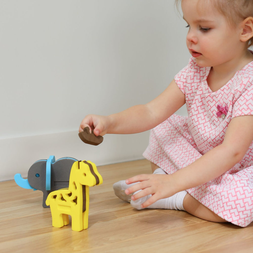 ElBascoToys / Набор мягких конструкторов Зоопарк - El’bascotoys фото 3