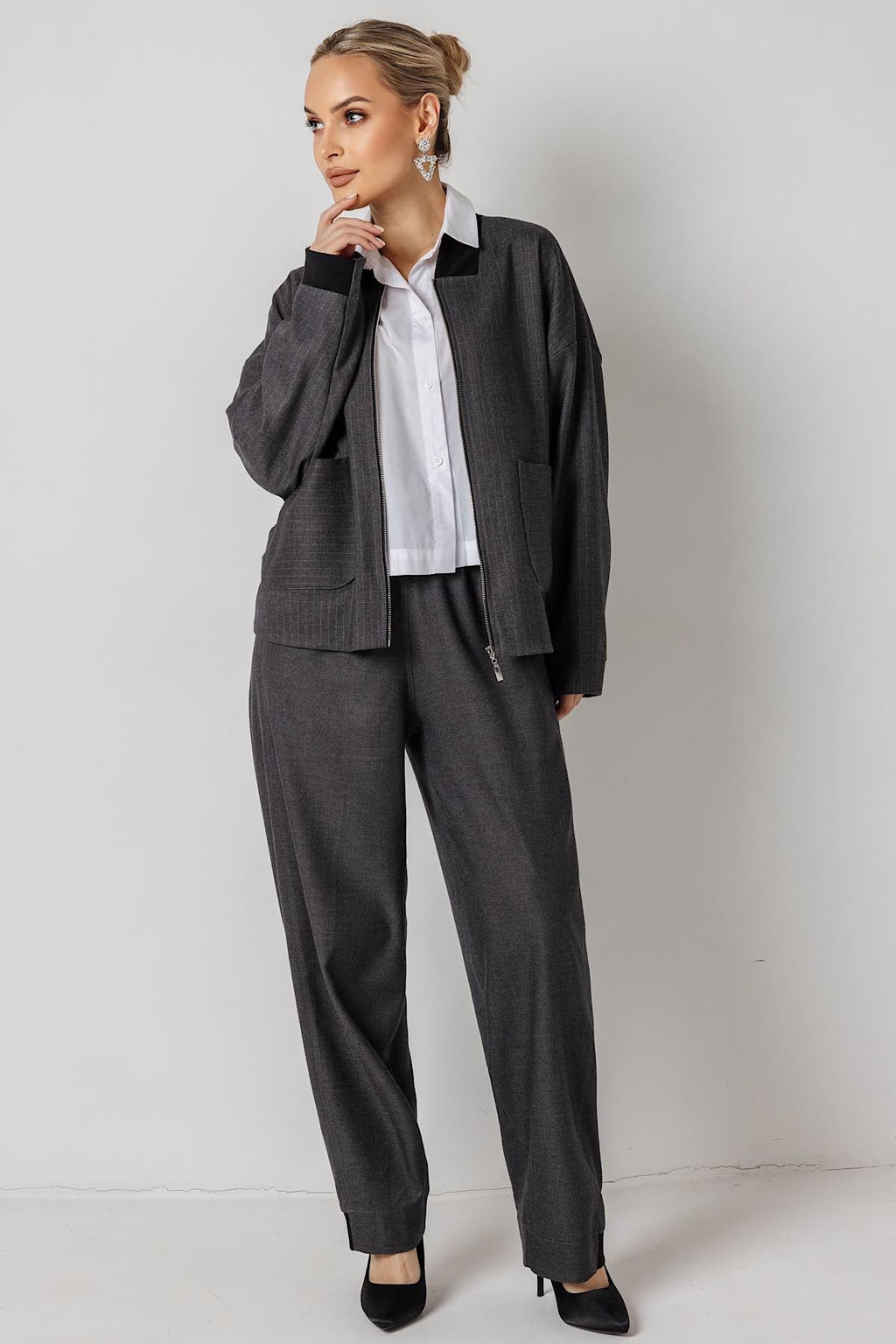 Брюки женские 203/01/Серый