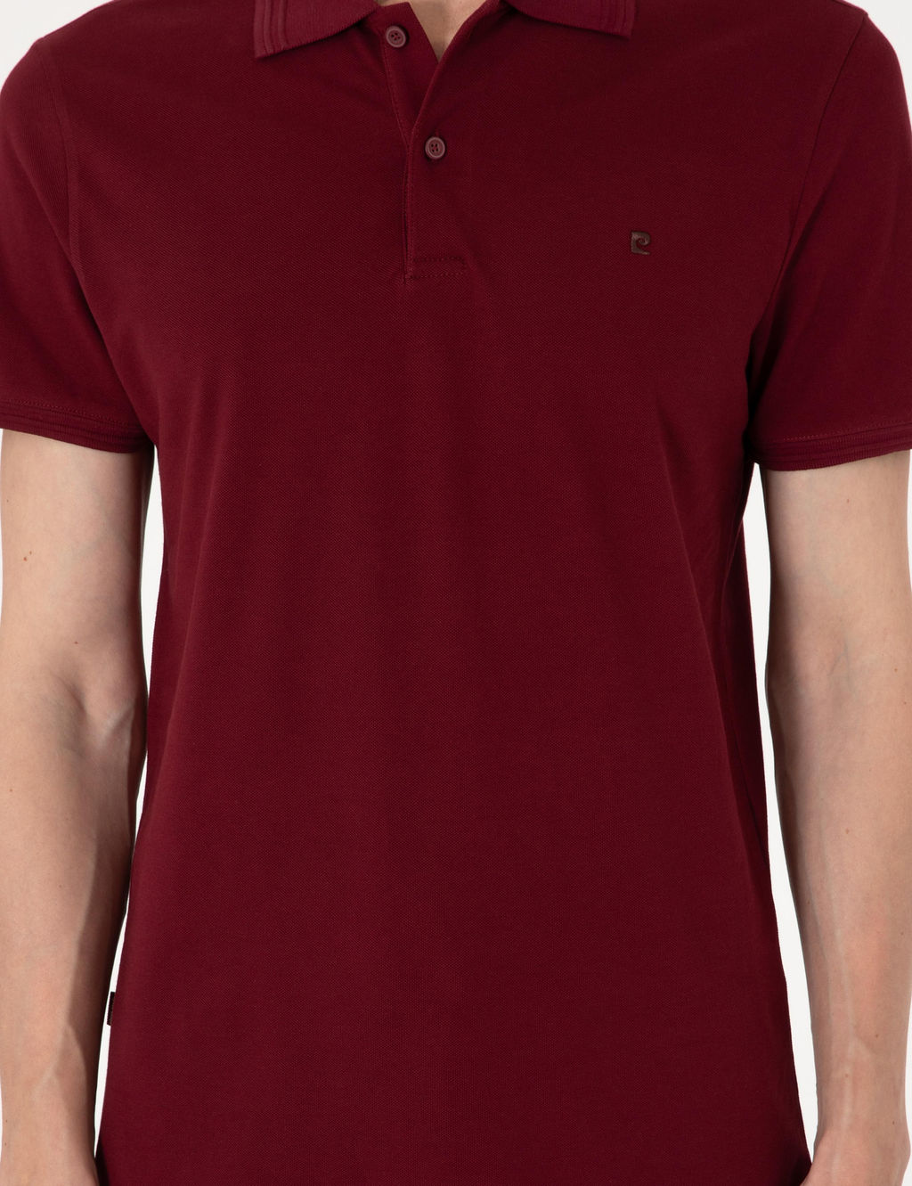 Bordo Slim Fit Basic Ti__rt - Pierre cardin фото 6
