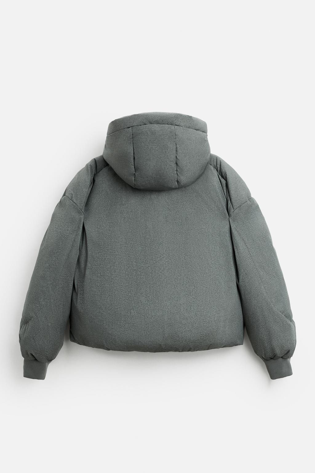 PADDED BOXY FIT JACKET - Zara фото 6