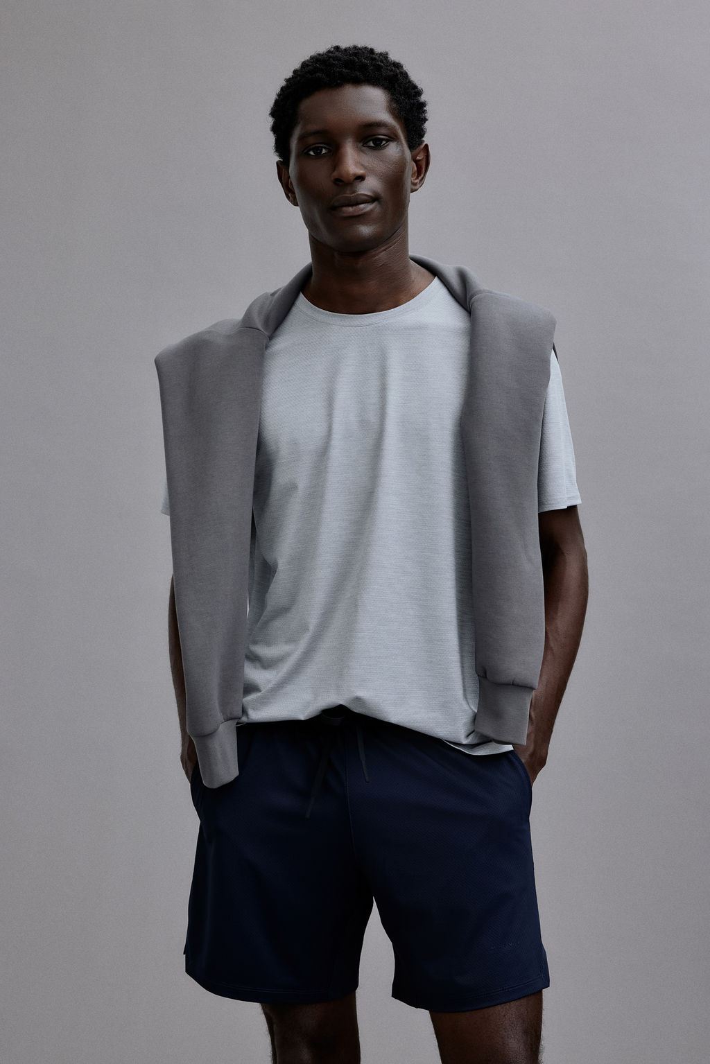 Pantal?n corto de deporte con DryMove - H&m фото 8