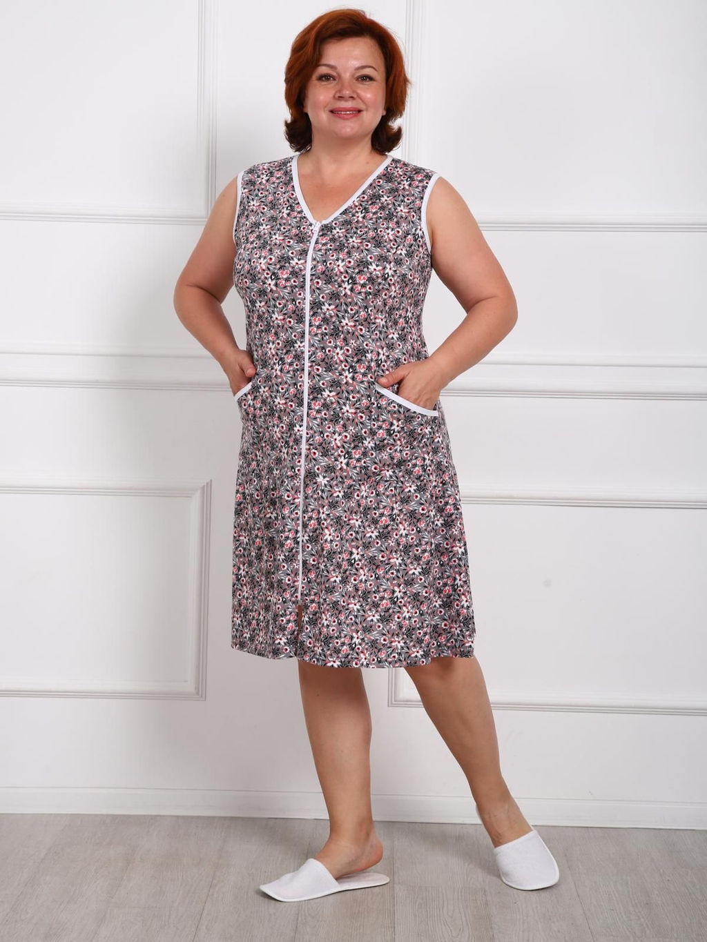 IV-CAPRIZ Свежесть - халат темно-серый