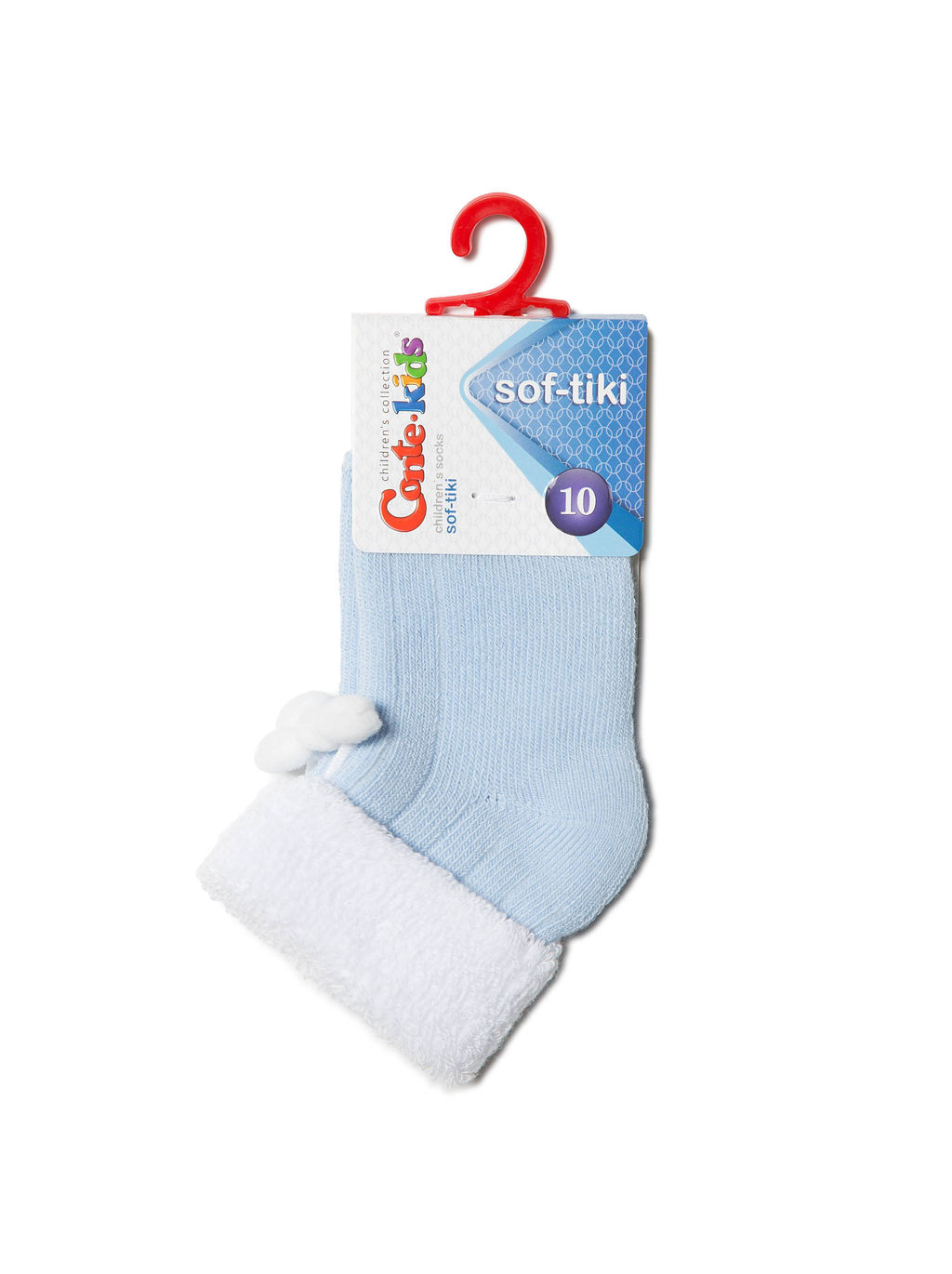 Цена за 2 пары. Носки Теплые Conte-kids SOF-TIKI (с отворотом, декор) - Conte elegant фото 3