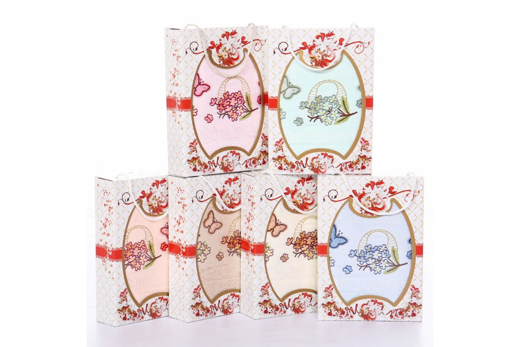 Набор полотенец махровых Бабочка Агриппина в коробке Л