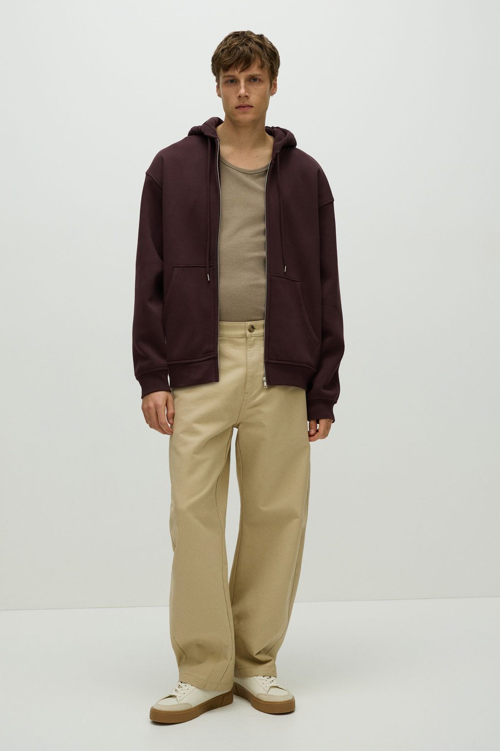Chaqueta sudadera con capucha Loose Fit - H&m фото 10