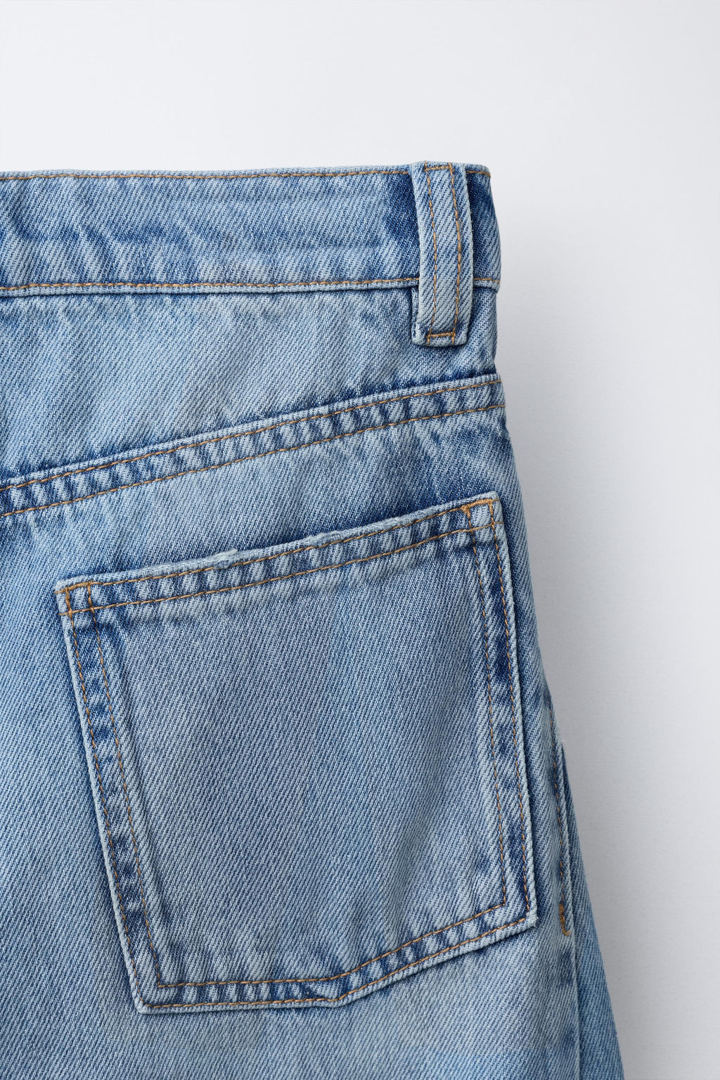 RIPPED BARREL JEANS - Zara фото 10