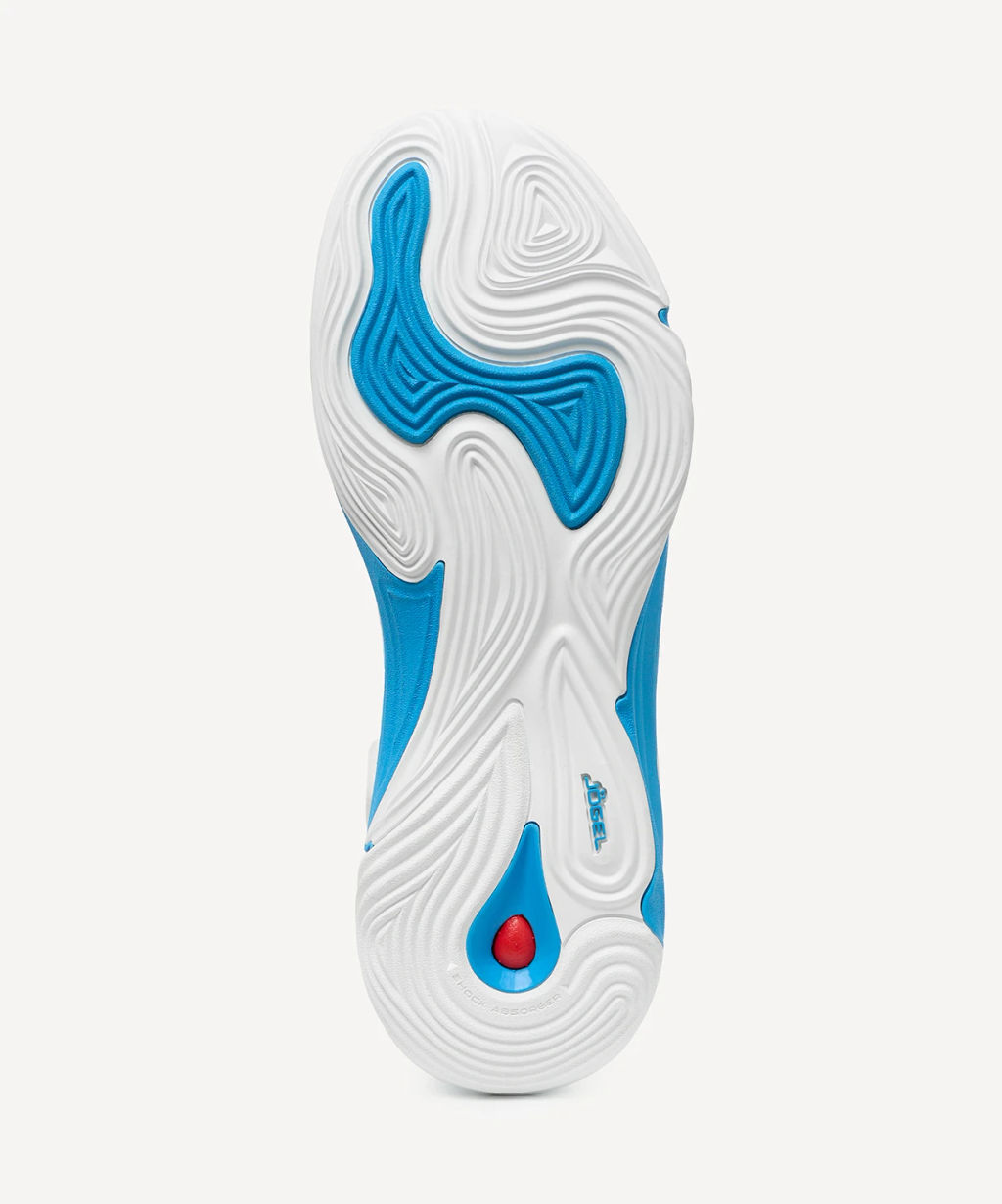 Кроссовки баскетбольные JOGEL A1, белый/голубой  фото 7