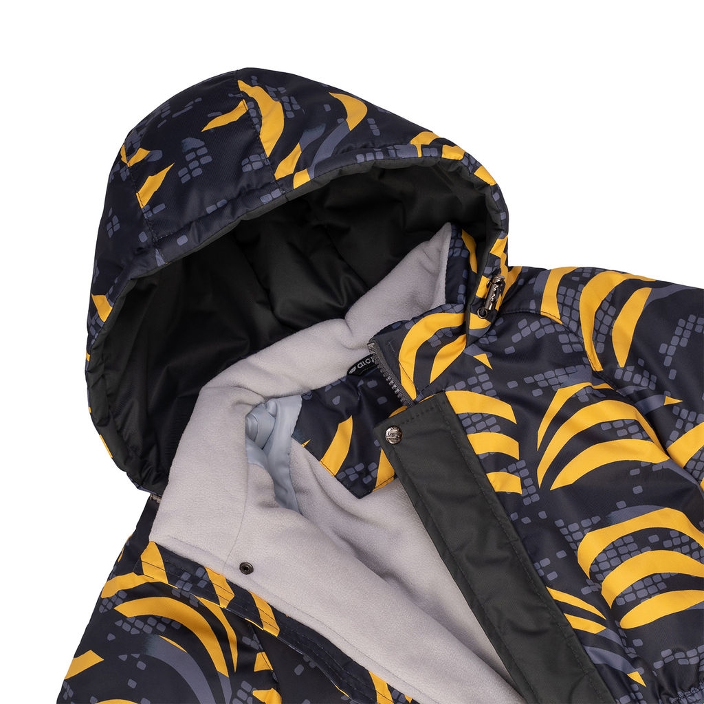 Комбинезон зима желтосерый