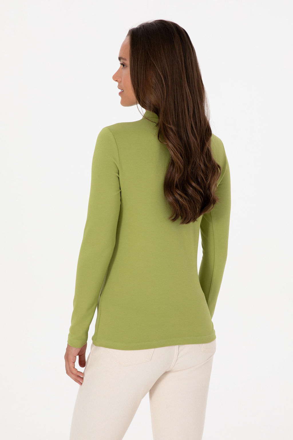 Kad_n F_st_k Basic Polo Yaka Sweatsh_rt Sepette S_rpriz _ndirim - U.s. polo assn фото 5