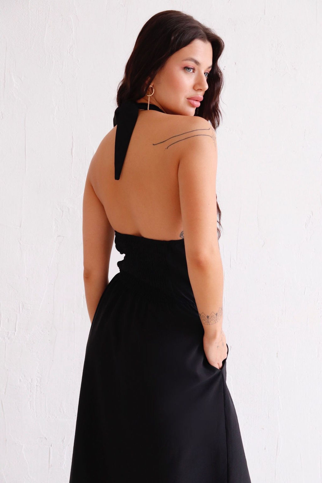 11436 Платье чёрное - Martichelli фото 20