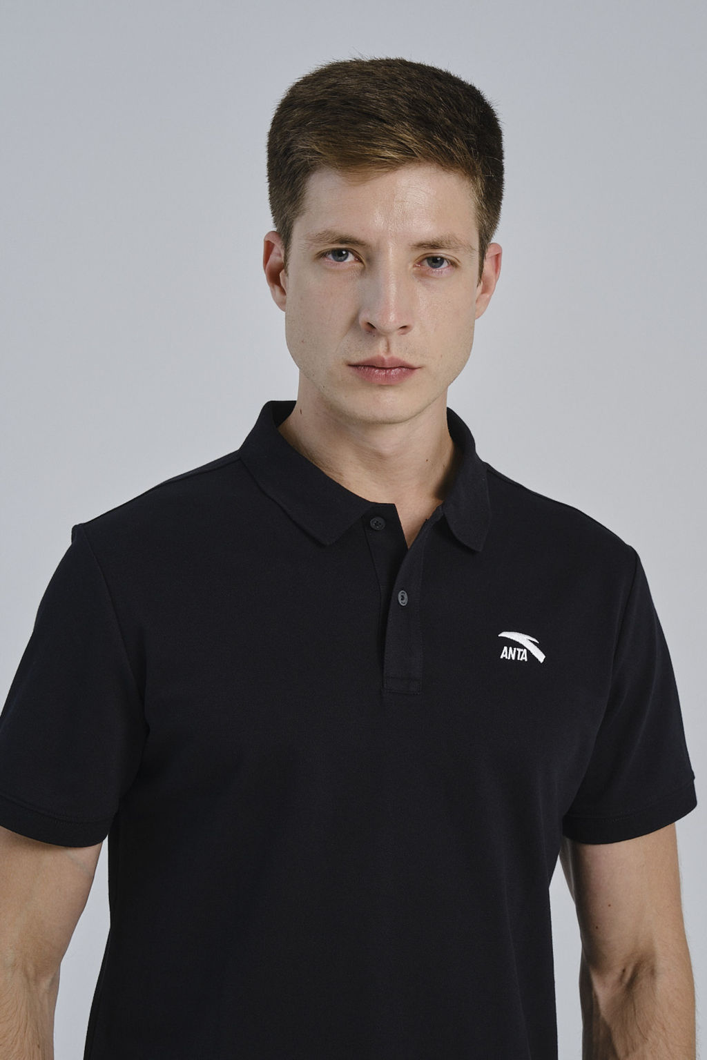 Поло Черный ATSC SS Polo - Anta фото 3