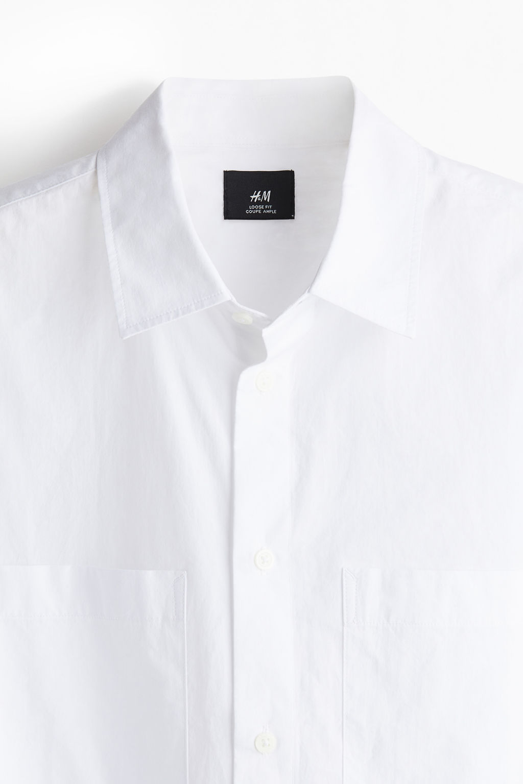 Camisa de popelina Loose Fit - H&m фото 3
