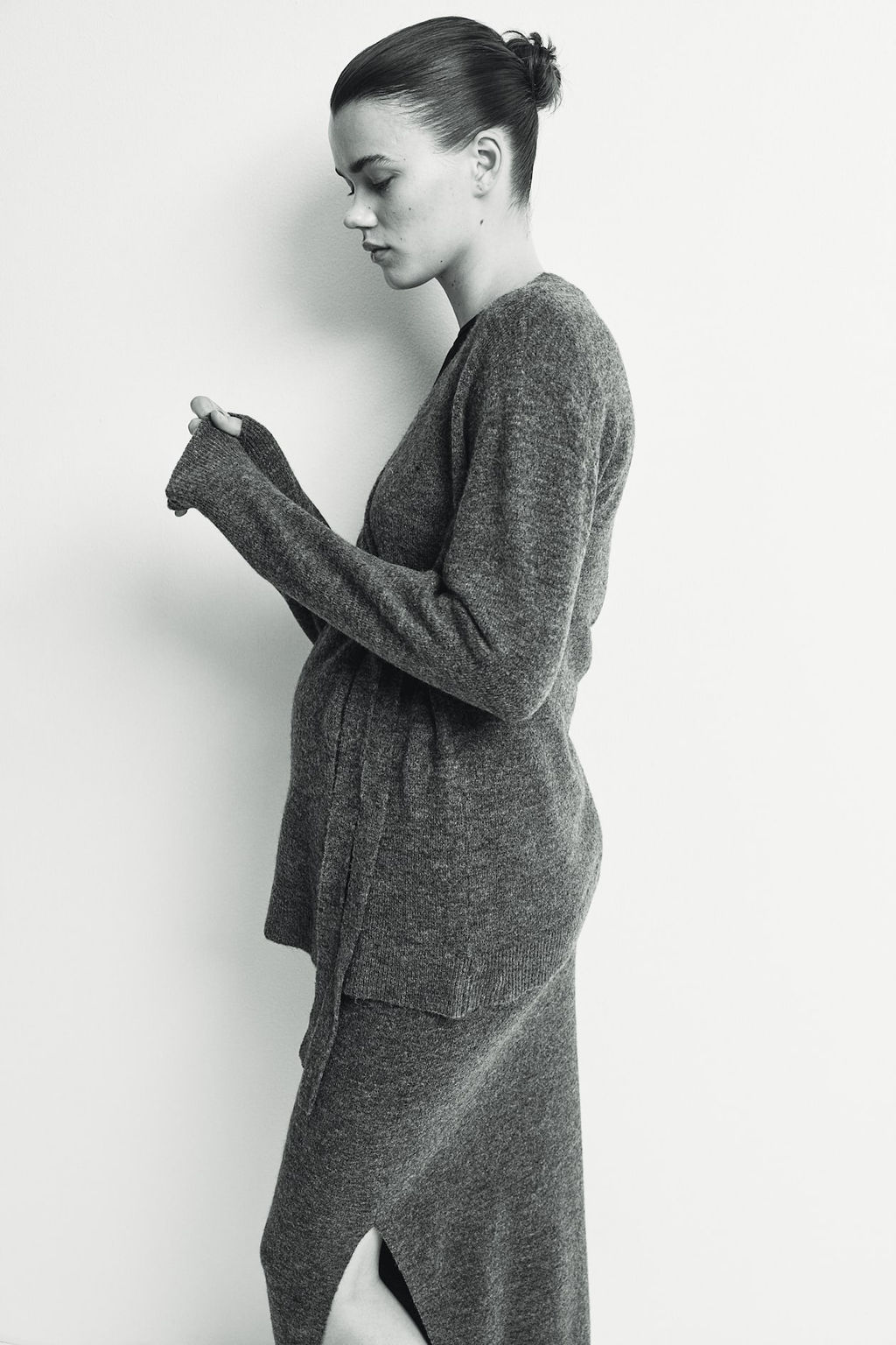 MAMA Cardigan cruzado Before & After - H&m фото 3
