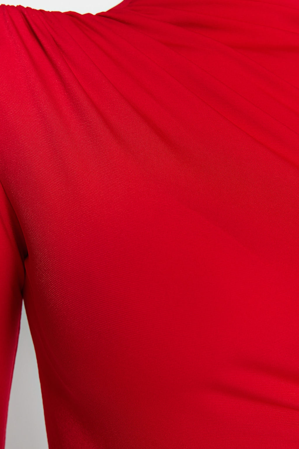 TRENDYOLMILLA K?rm?z? Vucuda Oturan Yaka Detayl? Body TPRAW24BD00008  фото 5