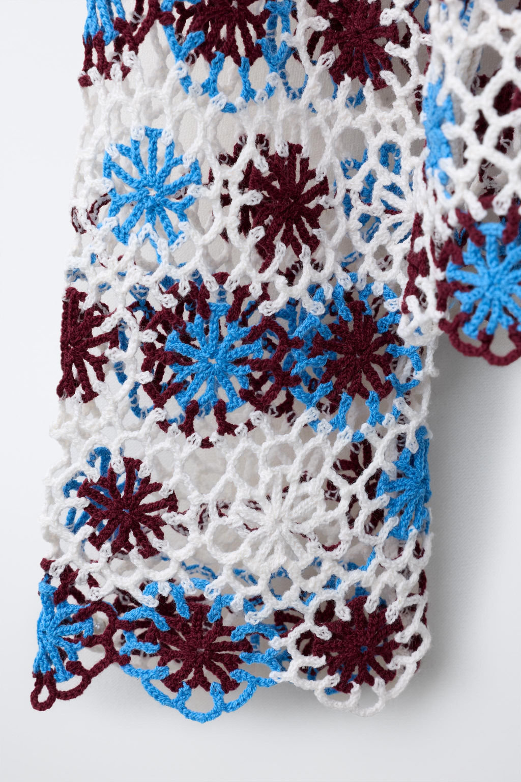 JERSEY PUNTO CROCHET FLORES / Multicolor - Zara фото 4