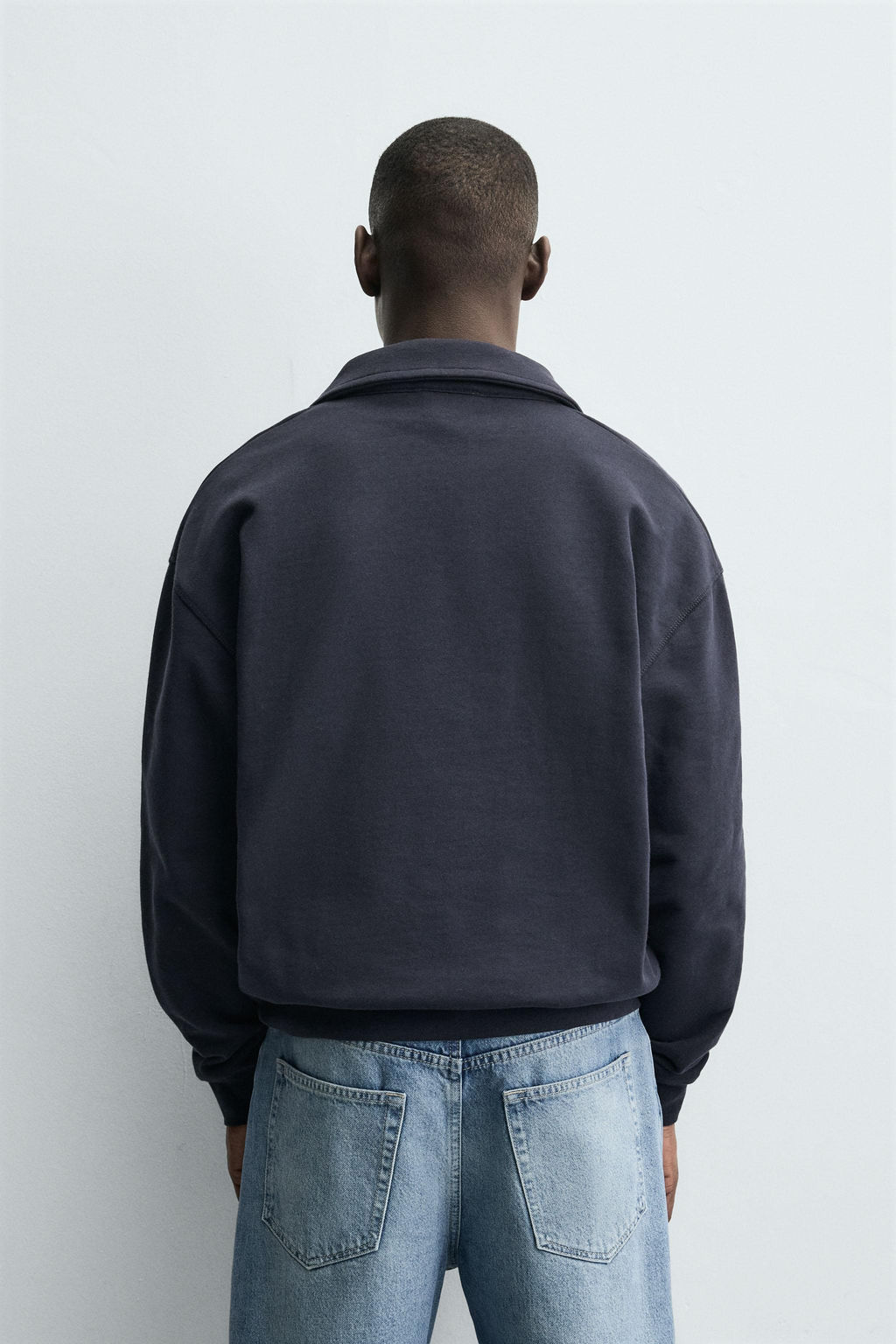 COTTON POLO SWEATSHIRT - Zara фото 3